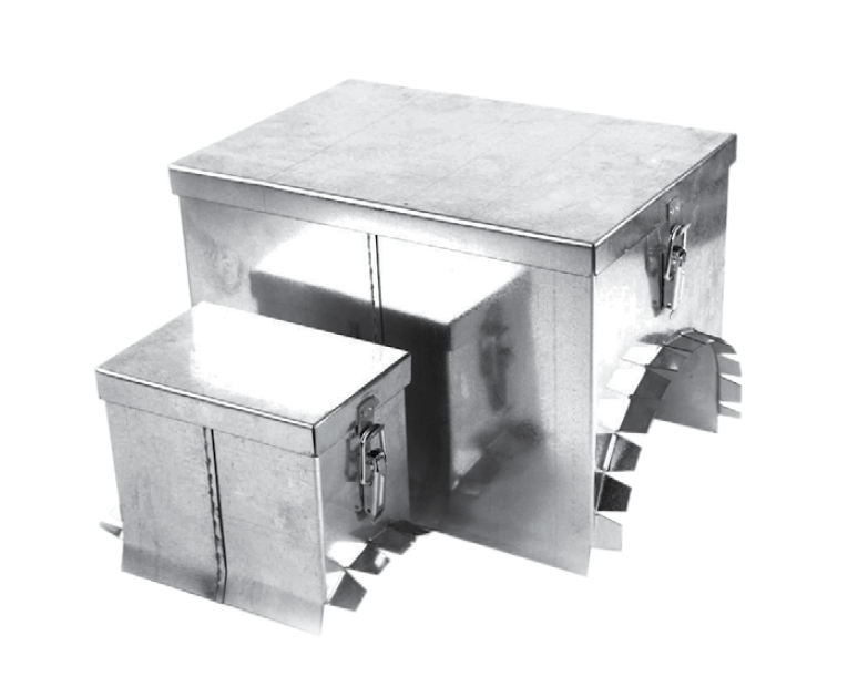 Лючок для прочистки круглых воздуховодов